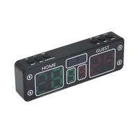 Tomantery Marcador Electrónico LED Inalámbrico Recargable Digital Marcador para Juegos Al Aire Libre Material Negro 1 Pieza (Negra)