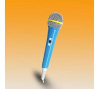 Tomantery Micrófono con Cable Rosa de Alta Sensibilidad para Niños, para Karaoke, Cantar, Juguete de Fiesta para Niños, para Jugar en Exteriores e Interiores (Azul)