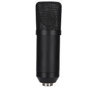 Tomantery Micrófono de PC, Micrófono de Condensador de USB Portátil para el Canto de la Red de Computadoras Portátiles (Negro)