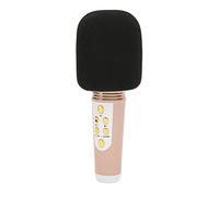 Tomantery Micrófono Inalámbrico, Altavoz Portátil Potente para Coche, Fiesta, PC, Teléfonos Inteligentes para Karaoke, Sonido Baby ABS, 1 Unidad (Rosa)