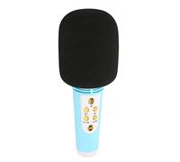 Tomantery Micrófono Inalámbrico, Altavoz Portátil Potente para Coche, Fiesta, PC, Teléfonos Inteligentes para Karaoke, Sonido Baby ABS, 1 Unidad (Azul)