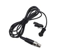 Tomantery Micrófono Lavalier Excelente Sonido Micrófono de Solapa con Clamp/Holder Unidireccional para Reuniones en Escenario PVC Apto para Pyle, Apto para PHenyx Pro, para WENWEN, para