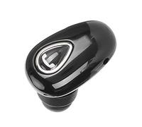 Tomantery Mini Auricular con Subwoofer Inalámbrico, Llamada HD para Conducir Material ABS Negro (Negro)