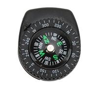 Tomantery Mini Brújula de Navegación de Buceo, Herramienta Portátil de Supervivencia de Emergencia Subacuática para Acampar/Senderismo, Plástico Negro, 1,2x1,0 Pulgadas