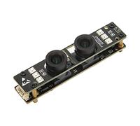 Tomantery Módulo de Cámara USB de Doble Lente Bajo Consumo de Energía Amplia Dinámica para Reconocimiento Facial, Reconocimiento de Iris, Bioensayo para XP Vista 7 Material: PCB