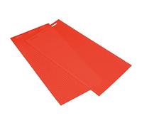 Tomantery Molde de Cera de Abejas de Silicona Duradero para Suministros de Apicultura Molde de Prensa para Hojas de Base de Colmena 2 Piezas para Tamaños Grandes o Múltiples Tamaños Pequeños 44x28