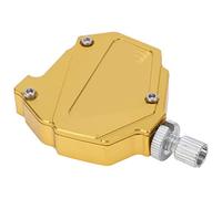 Tomantery Palanca de Embrague para Acrobacias de Motocicleta Dorada Duradera, de Cable de Fácil Tracción, Fácil Instalación para un Uso Conveniente, Aleación de Aluminio a Prueba de Herrumbre