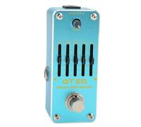 Tomantery Pedal EQ Analógico de 5 Bandas, Ecualizador de Guitarra | Ecualizador de efectos con control de 100-4000 Hz, carcasa metálica compacta, fácil de transportar para guitarristas