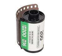 Tomantery Película Negativa de Color C200 de Alta Claridad de Grano Fino para Cámara Fuji 135, 36 Hojas de Película de Cámara de 35 Mm y 36 Exposiciones, Ideal para Fotografía con Poca Luz