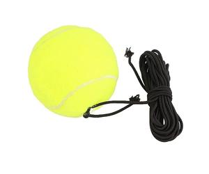 Tomantery Pelota de Entrenamiento de Tenis, Herramienta de Práctica de Cuerda Elástica Duradera para Jugadores Material: Caucho + Tela como Se Muestra en la Imagen y para Espacios Abiertos
