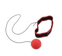 Tomantery Pelota de Entrenamiento de Velocidad de Boxeo con Diadema | Pelota para entrenamiento de velocidad de perforación, pelota de goma con cuerda elástica, portátil para gimnasio en casa,