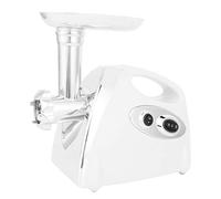 Tomantery Picadora de Carne Eléctrica Picadora de Carne de Cocina Eficiente para Hacer Salchichas, Material de Calidad Alimentaria Blanco 11 X 7,3 X 13 Pulgadas para Cocinar en Casa