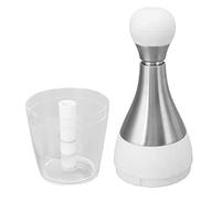 Tomantery Picadora Manual de Alimentos de Acero Inoxidable que Ahorra Eficientemente Tiempo en la Cocina, Picadora de Nueces Pequeña de 9,1 X 2,4 Pulgadas para Cocineros Caseros