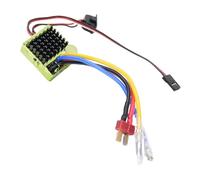 Tomantery RC Cepillado ESC a Prueba de Agua 1/10 RC Car Boat Controlador Electrónico de Velocidad para Motor 540 550 750, Control de Velocidad Preciso y Fácil Instalación para Entusiastas de Car