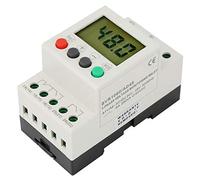 Tomantery Relé de Protección de Voltaje Monofásico SVR1000, CA/ 24-48 V | Protector de sobretensión y subtensión con pantalla LCD, contactos 1 CO y 1 NC para compresor de bomba de motor