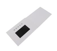 Tomantery Reproducción de Video HD 720P Tarjeta de Felicitación de Video Electrónica para Publicidad de Marketing Ideal para Promoción Empresarial Plástico 8.27x5.91x0.39in Posibilidades de Diseño