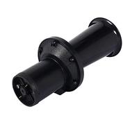 Tomantery Sirena de Bocina Antigua de Estilo Antiguo para Coche y Camión, 110DB, Ruidosa, para Amantes de los Coches Antiguos, Color Plateado (Negro)