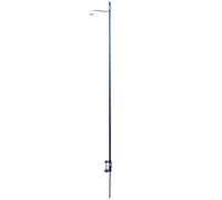 Tomantery Soporte de Luz Plegable Portátil para Acampar, Poste de Linterna de Camping de Aleación de Aluminio Liviano para Actividades Al Aire, Color Aluminio, 47.2 Pulgadas de Largo, 1 PC, para (#2)