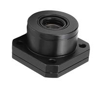 Tomantery Soporte de Rodamiento de Extremo de Acero Al Carbono con Soporte de Tornillo de Bolas FK10 de Alta Rigidez para Enrutadores CNC SFU 1610