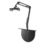 Tomantery Soporte para Teléfono de Cama Soporte de Escritorio Giratorio de 3 Secciones de Aleación de Aluminio Duradero para Dispositivos de 4 a 12,9 Pulgadas para Videoconferencias, Lecciones en