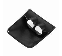 Tomantery Soporte Resistente de Fibra de Carbono de Doble Calibre para Soporte de Montaje de Medidor de Salpicadero de Coche, Accesorio Decorativo para Todos los Vehículos (Negro)