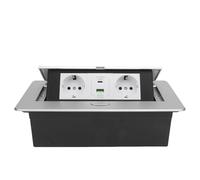 Tomantery Surja el Mercado Integrado Durable de la Encimera de la Tira del Poder para el Hogar, Espacios Comerciales, Aleación de Aluminio