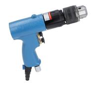 Tomantery Taladro de Pistola Neumático Taladro Destornillador Eléctrico de Aire Reversible de Alta Eficiencia para Ensamblaje Mecánico, Material de Aluminio