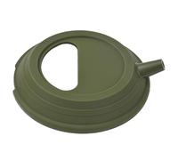 Tomantery Tapa de Silicona para Tetera de Acampada, Tolerante a Altas Temperaturas para Elaboración de Cerveza Al Aire, Tapa de Taza Sierra, Compacta e Inodoro para Ollas de Elaboración Manual (DE