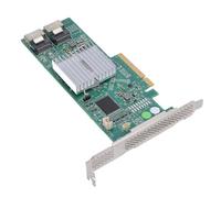 Tomantery Tarjeta Controladora SAS Interfaz PCIe X8 de 6 GB/s de Alta Velocidad para de Servidor, Tarjeta de Matriz IR H310 Confiable [Aplicaciones de Misión crítica]