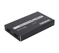 Tomantery Tarjeta de Captura 4Kx2K Adquisición Liviana para una Experiencia de Alta Definición para Usuarios de PC/portátiles Aleación de Aluminio/como Se Muestran Las Imágenes/4x2.4x0.5in