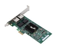Tomantery Tarjeta de Red Chip de 82576 GB Gigabit Puerto Dual PCI-E X1 Alto Rendimiento para Adaptador de Red con Cable