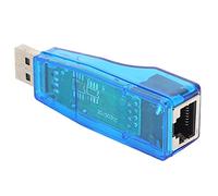 Tomantery Tarjeta de Red USB Adaptador Inalámbrico WiFi Ethernet 10/100 Mbps para Computadora Portátil de Escritorio Unidad Gratuita Plug and Play Compatible con ME/2000/XP/Vista OS X para