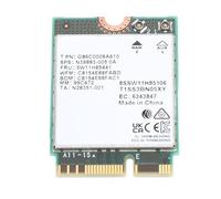 Tomantery Tarjeta de Red WiFi Inalámbrica BE200NGW 8774Mbps Adaptador WiFi 7 de Triple Banda para Portátiles, PC, Interfaz BT 5.4, M.2