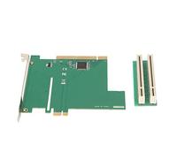 Tomantery Tarjeta Elevadora PCIE X1 a PCI Tarjeta Adaptadora de Red PCIE X1 a PCI Eficiente para 8.1 8 7 Vista XP 2003 2000 NT Vista, Exquisita Elevadora de Puente con Ranura a, Paquete de 2