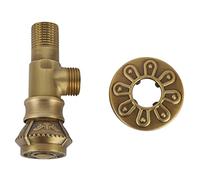 Tomantery Válvula de ángulo de Latón Vintage, Funcionamiento Suave para Grifo de Fregadero de Cocina de Baño, para Proyectos de Mejoras para el Hogar