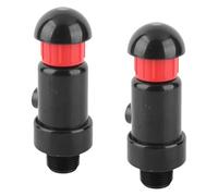 Tomantery Válvula de Escape para Riego, Eficiente, Fácil de Usar, Buen Sellado para Horticultura e Invernaderos, Plástico G3/4