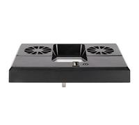 Tomantery Ventilador de Refrigeración USB Externo Series X con Luces RGB para Jugadores intensivos: Plug and Play para Direcciones Verticales y Horizontales