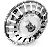 Tomario 78mm Upgraded Kitchen Sink Plug Strainer Coladores de Acero Inoxidable Espesos Tapones de Fregadero de Repuesto para Recoger la Comida, Fregaderos Diámetro del Agujero 78-80.3mm