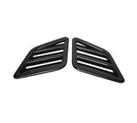 Tomas Aire Capó Compatible Con Opel Para Corsa 2 Piezas Cubierta Ventilación Aire Capó Motor ABS Rejilla Salida Superior Delantero Estilo Fibra Carbono Coche