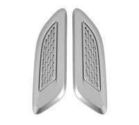 Tomas Aire Capó Delantero del Coche Accesorios para Coches Capó Toma De Aire Marco De Ventilación Rejilla Decorativa Cubierta Compatible con Fiat para 500(Bright)