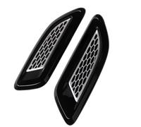 Tomas Aire Capó Delantero del Coche Accesorios para Coches Capó Toma De Aire Marco De Ventilación Rejilla Decorativa Cubierta Compatible con Fiat para 500(Two-Color)