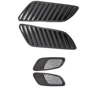 Tomas Aire Capó Para Coche Toma De Aire Del Capó Y Cubierta De Ventilación Compatible Con Para 5 Serie F10 2011 2012 2013 2014 2015 2016(Carbon,Set)