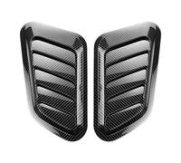 Tomas de Aire Coche Tuning Decoración Capó Coche Diseño Salida Aire Rejilla Estilo Pegatinas Scoop Motor Personalización Vehículo Decor(Black2)