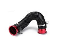 Tomas De Aire Suministros for modificación de automóviles, tubo telescópico, ventilación, aire admisión, Kit frío expandible 76MM(Red)