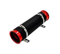 Tomas de aire Tubo Ventilación Telescópico Coche | Tubo Aire Admisión Kit Frío Expandible 76 Mm Suministros Modificación BX100458(Rojo)