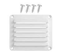 Tomas de figurado - placa de ventilación marina de nylon, cubierta de ventilación cuadrada | Espacio de disipación de calor para barcos, yates, rejilla de flujo de aire marino resis