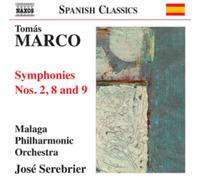 Tomas Marco Tomas Marco: Symphonies Nos. 2, 8 and 9 (CD) Album (Importación USA)