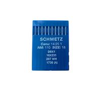 TOMASELLI MERCERIA 10 Needles Schmetz Machine Cutters Industrial NM:110 Size:18 DBX1 16x231 287WH 1738 (A)