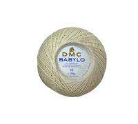 TOMASELLI MERCERIA DmC Babylo - Hilo de ganchillo grueso 10 Art.147 - Ovillo de 100 gramos - Crudo