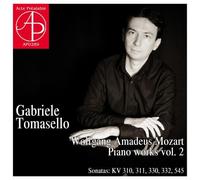 Tomasello Gabriele - Mozart : Ouvres pour Piano, Vol. 2. Tomasello.